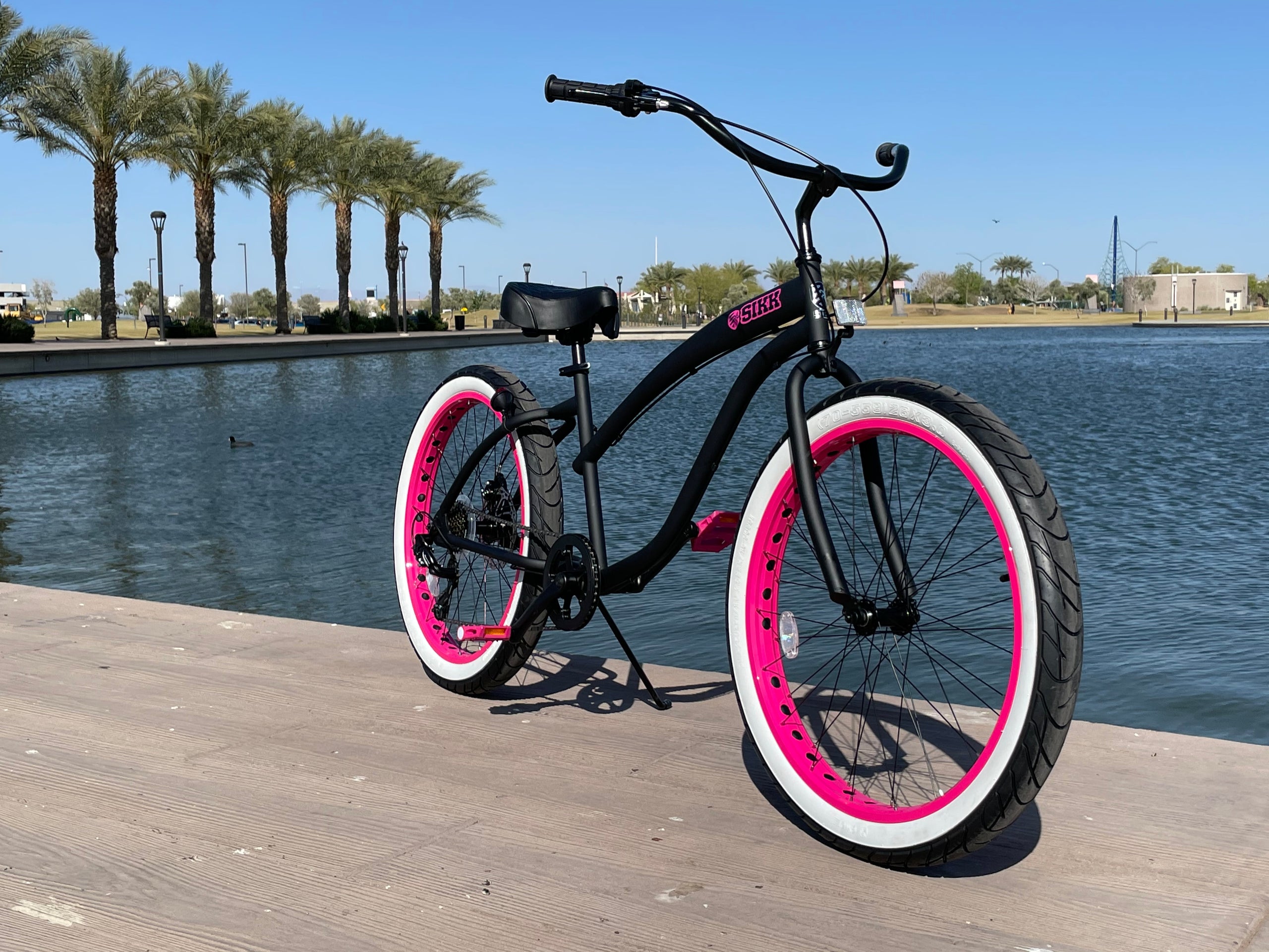 Pink shop fat bike