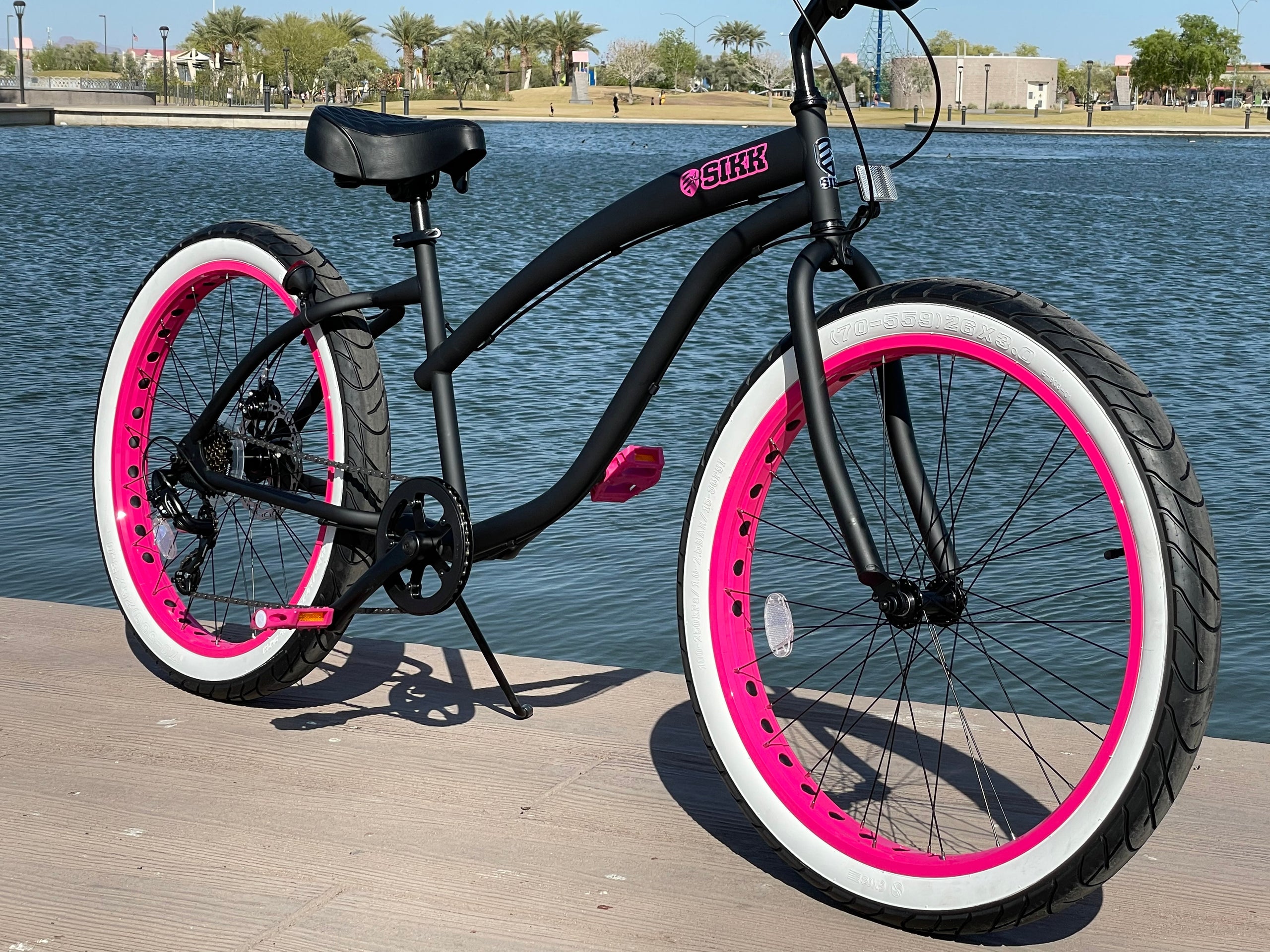 Pink fat 2025 tire bike