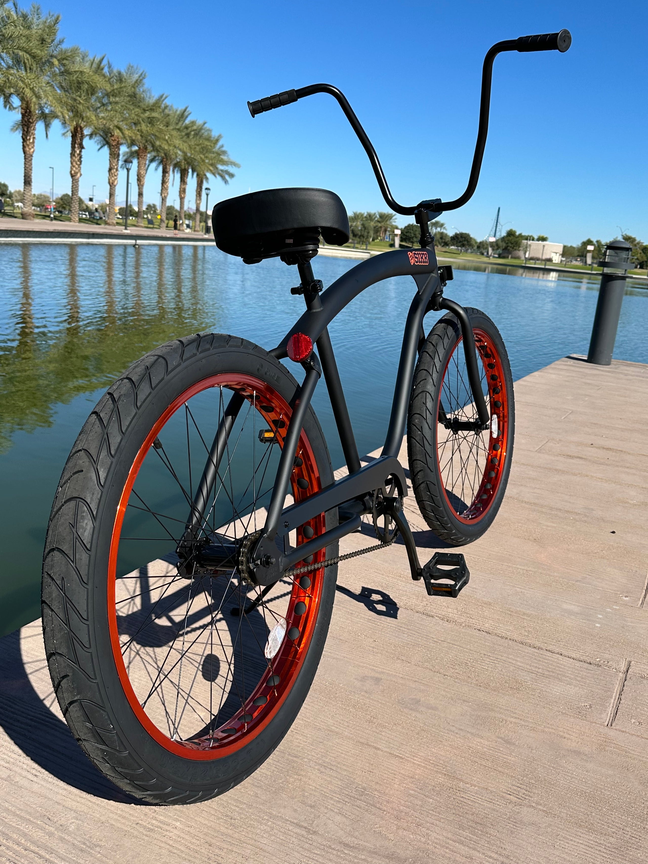 Single tire cycle clearance