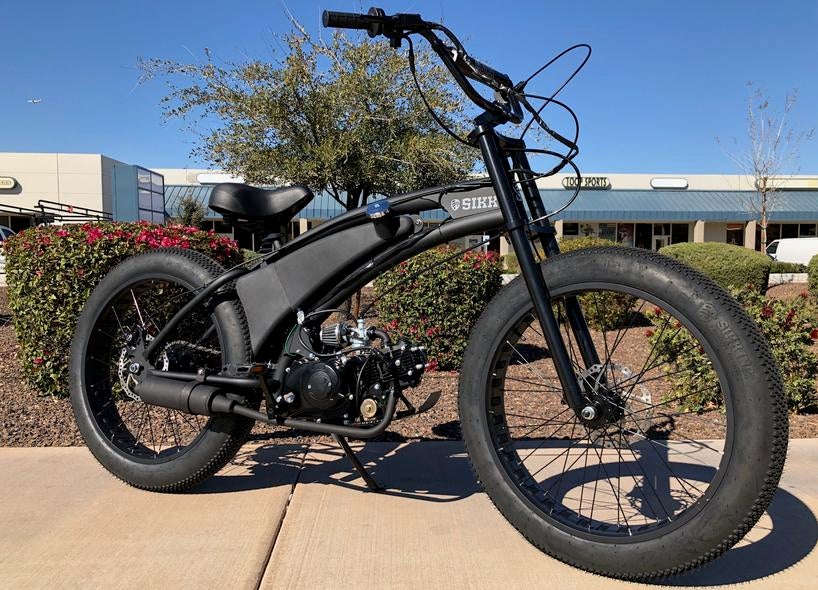 SIKK PED 49cc Motorized Bicycle SIKK Bicycle Company