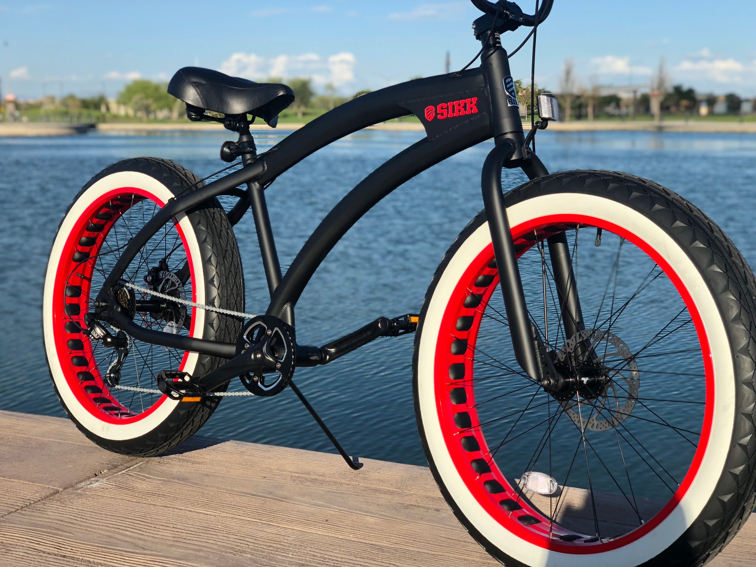 Beach cruiser frame kit top