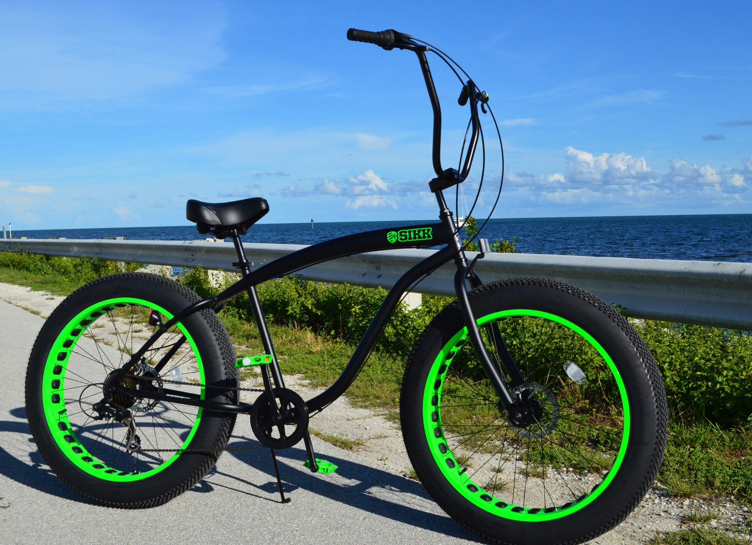 FAT TIRE BIKE BEACH CRUISER SIKK Bicycle Company
