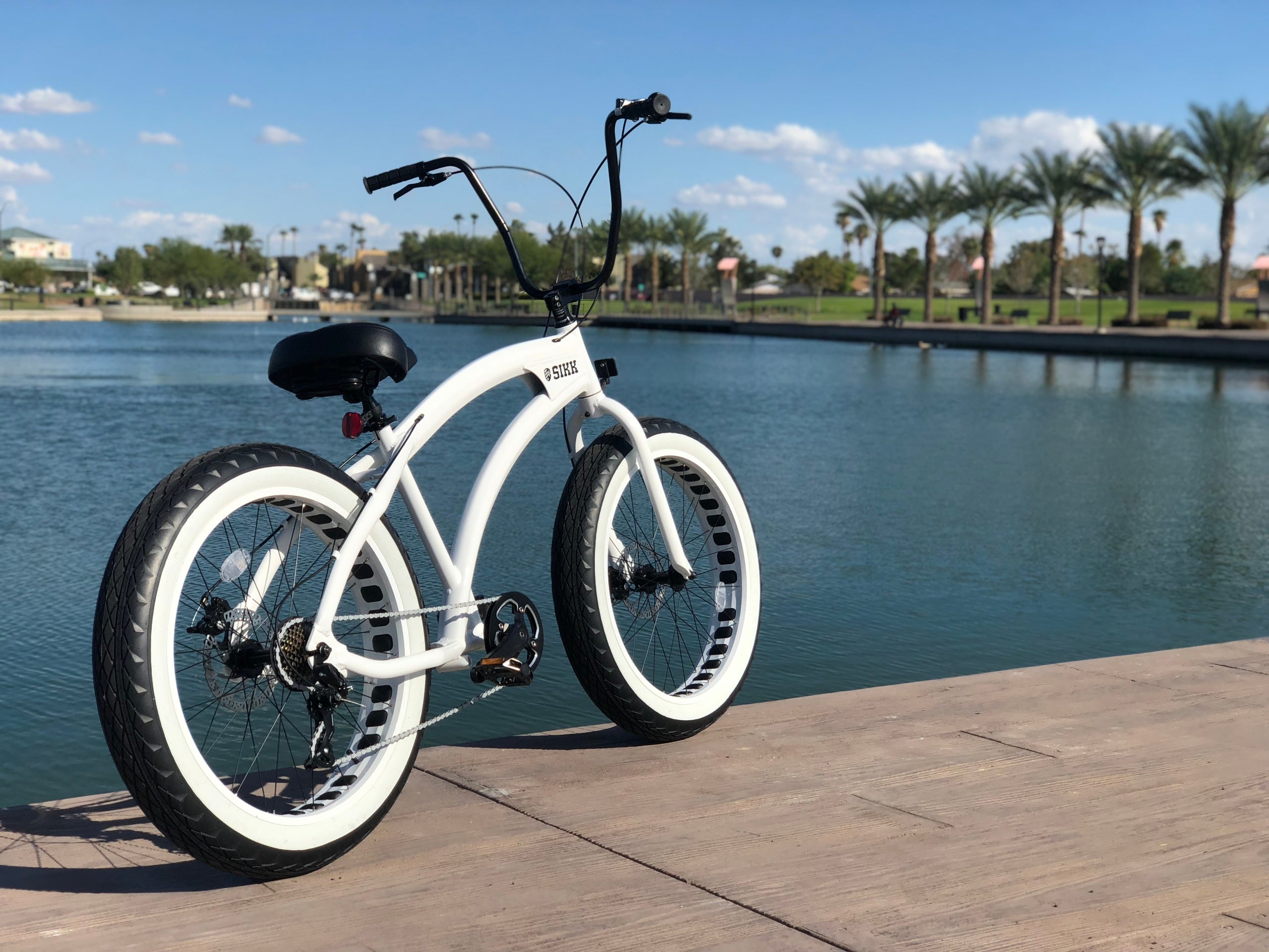 7 speed fat shop tire beach cruiser