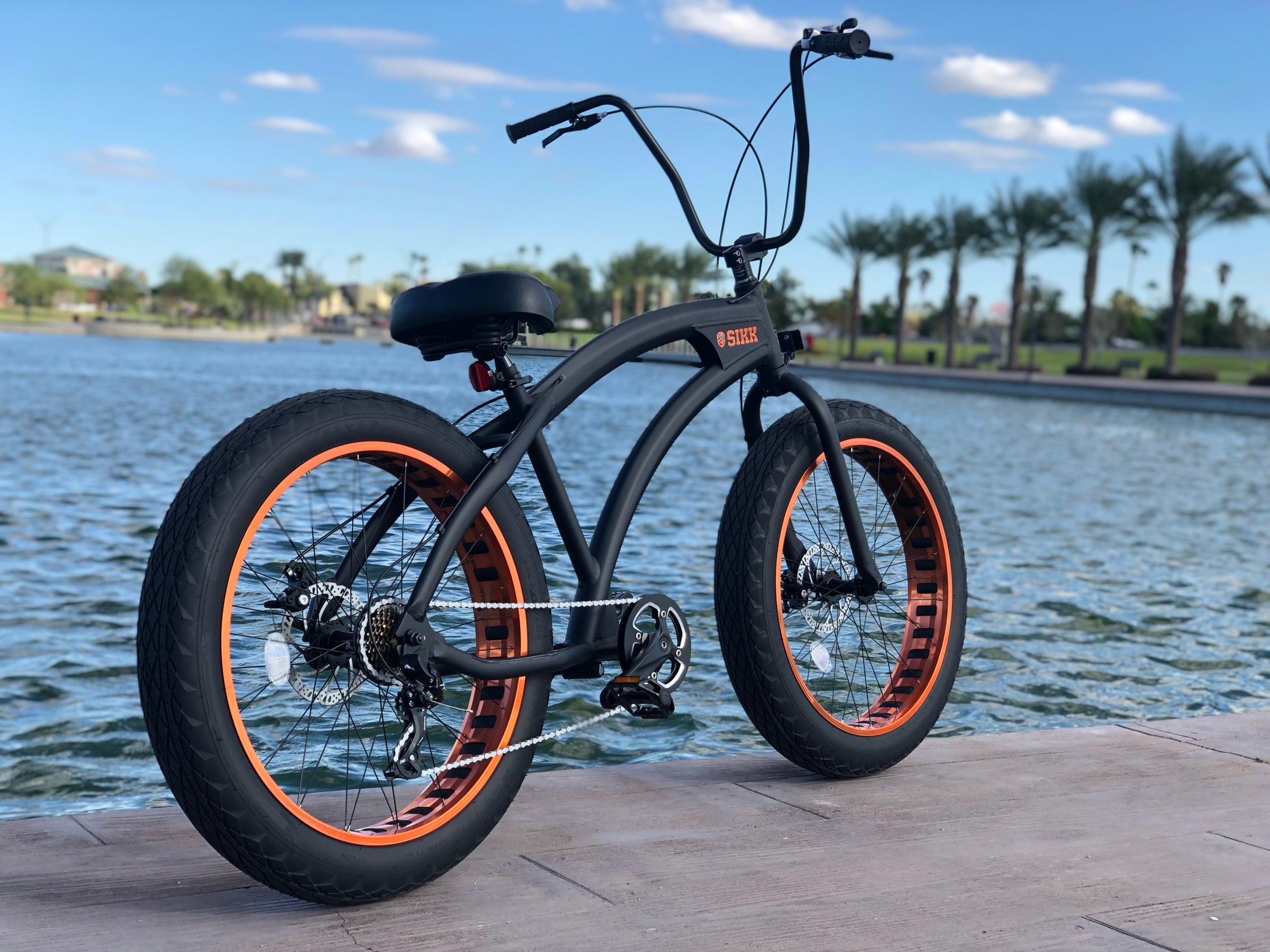 Big tire cruiser bikes sales